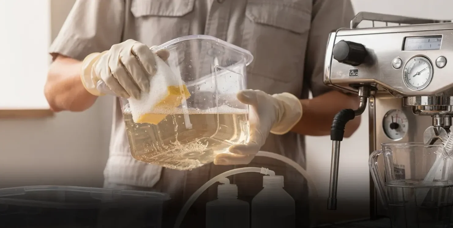 Remove Mold / Fungus From Espresso Machine Reservoir And Water Lines