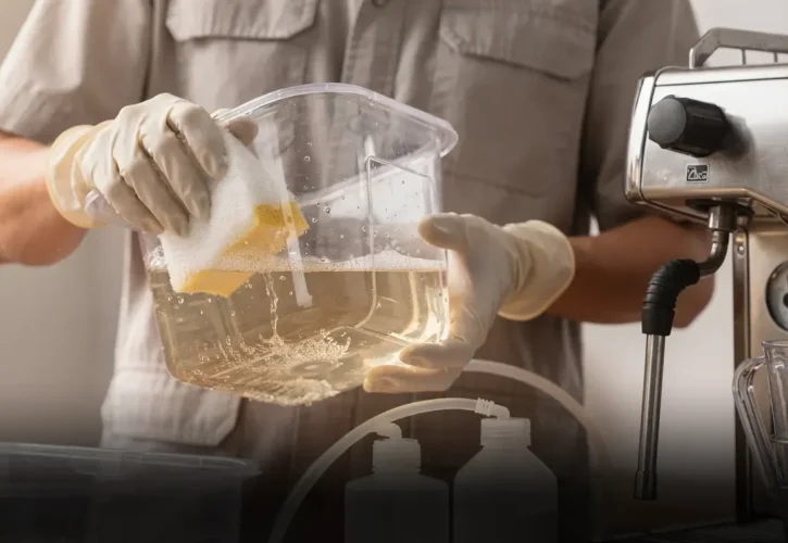 Remove Mold / Fungus From Espresso Machine Reservoir And Water Lines